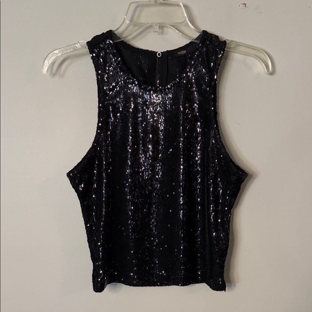 Maje Lichic Sequin Tank - Picture 4 of 9